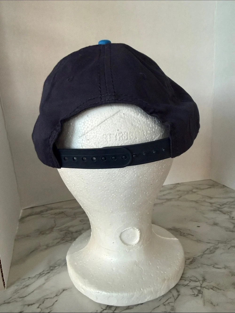 Cotton Unisex Adjustable Navy & White Bud Light Baseball Cap One Size Fits Most